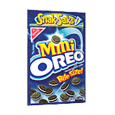 Nabisco Oreo snak-saks; mini chocolate sandwich cookies Left Picture